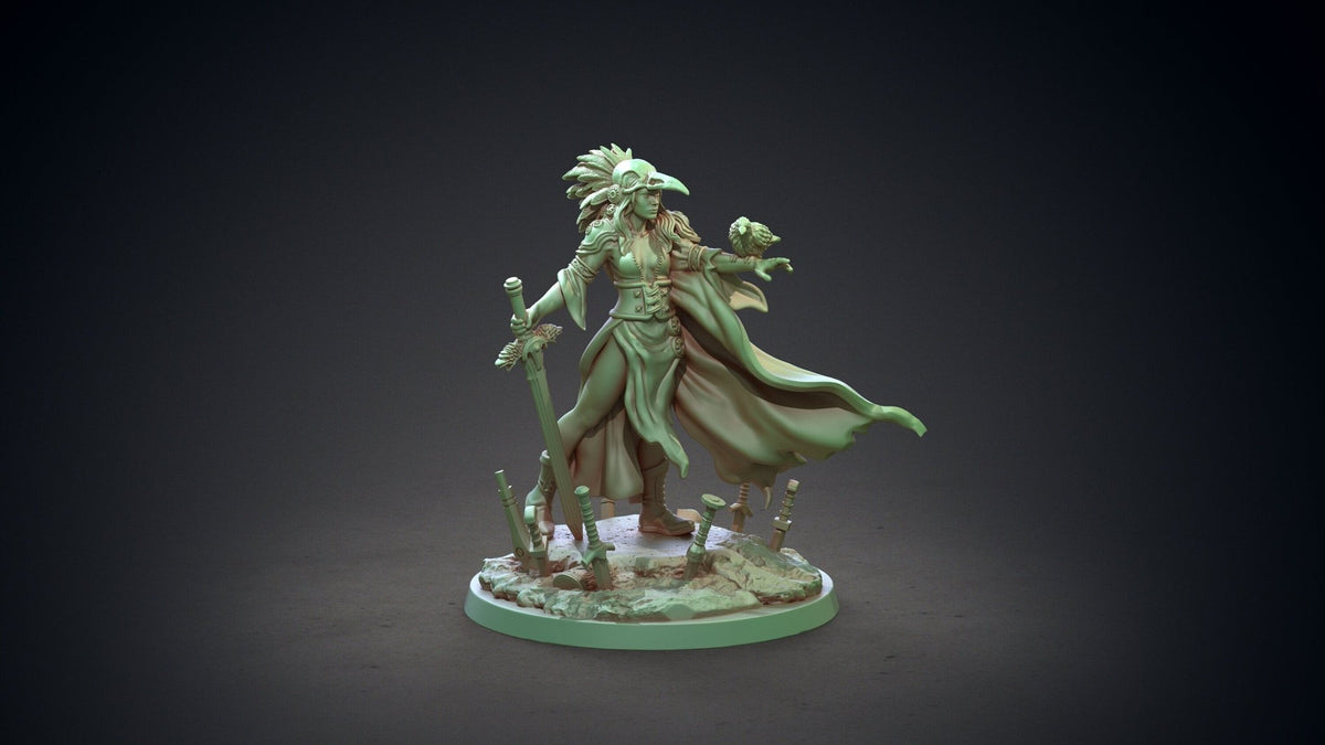 Morrigan - Celtic Mythology - Clay Cyanide - Sigmarite Boutique
