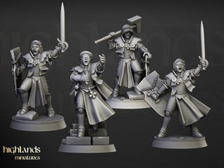 Mother and Sisters Superior - Highlands Miniatures - Sigmarite Boutique