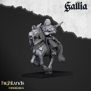 Mounted Men at Arms - Gallia - Highlands Miniatures - Sigmarite Boutique