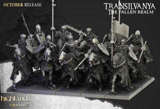 Mounted Skeletons - Highlands Miniatures - Sigmarite Boutique