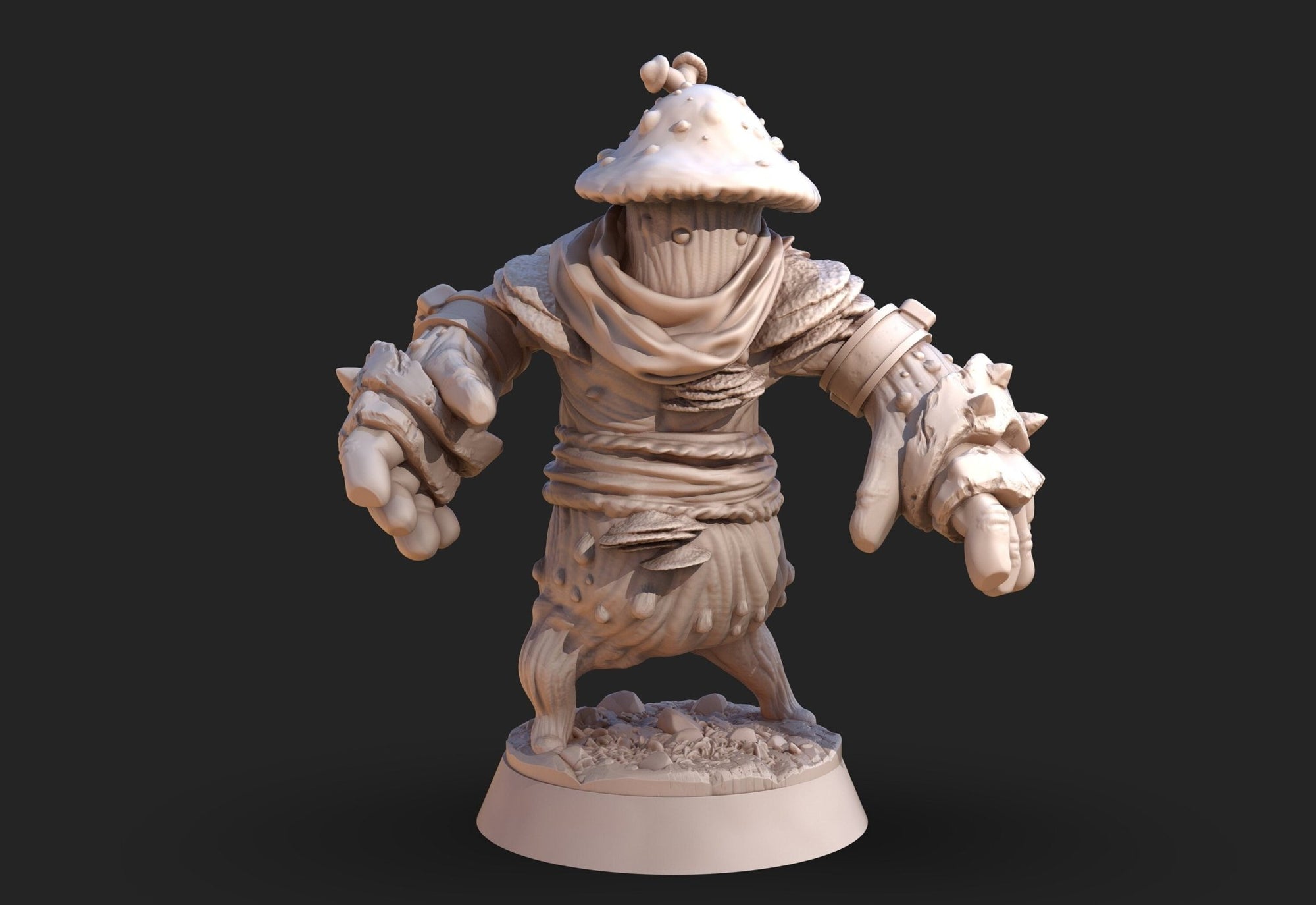 Mushroom Warrior Brute - Aether Woods - Moonglaive Studios - Sigmarite Boutique
