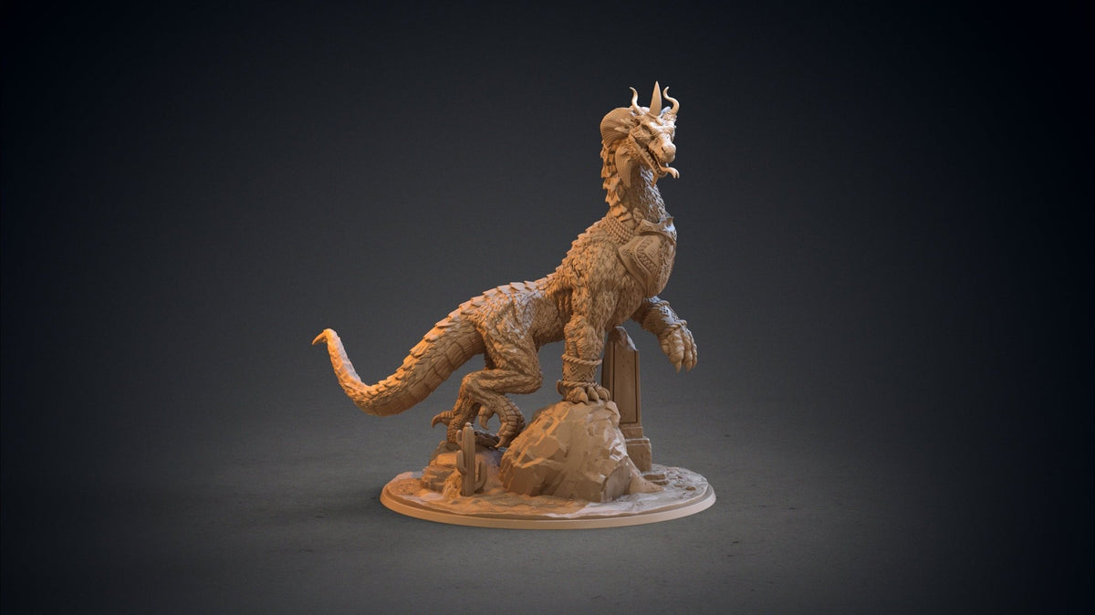 Mushussu - Babylonian Mythology - Clay Cyanide - Sigmarite Boutique