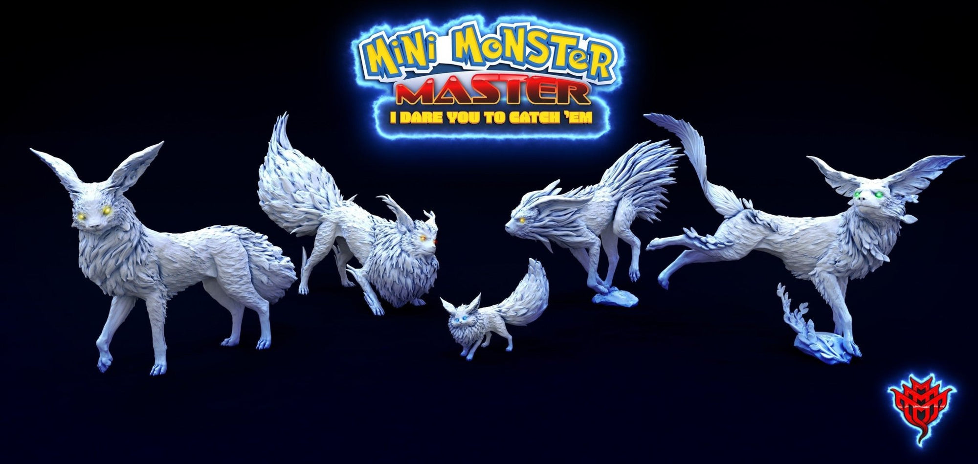 Mystic Foxes - Mini Monster Master - Mini Monster Mayhem - Sigmarite Boutique
