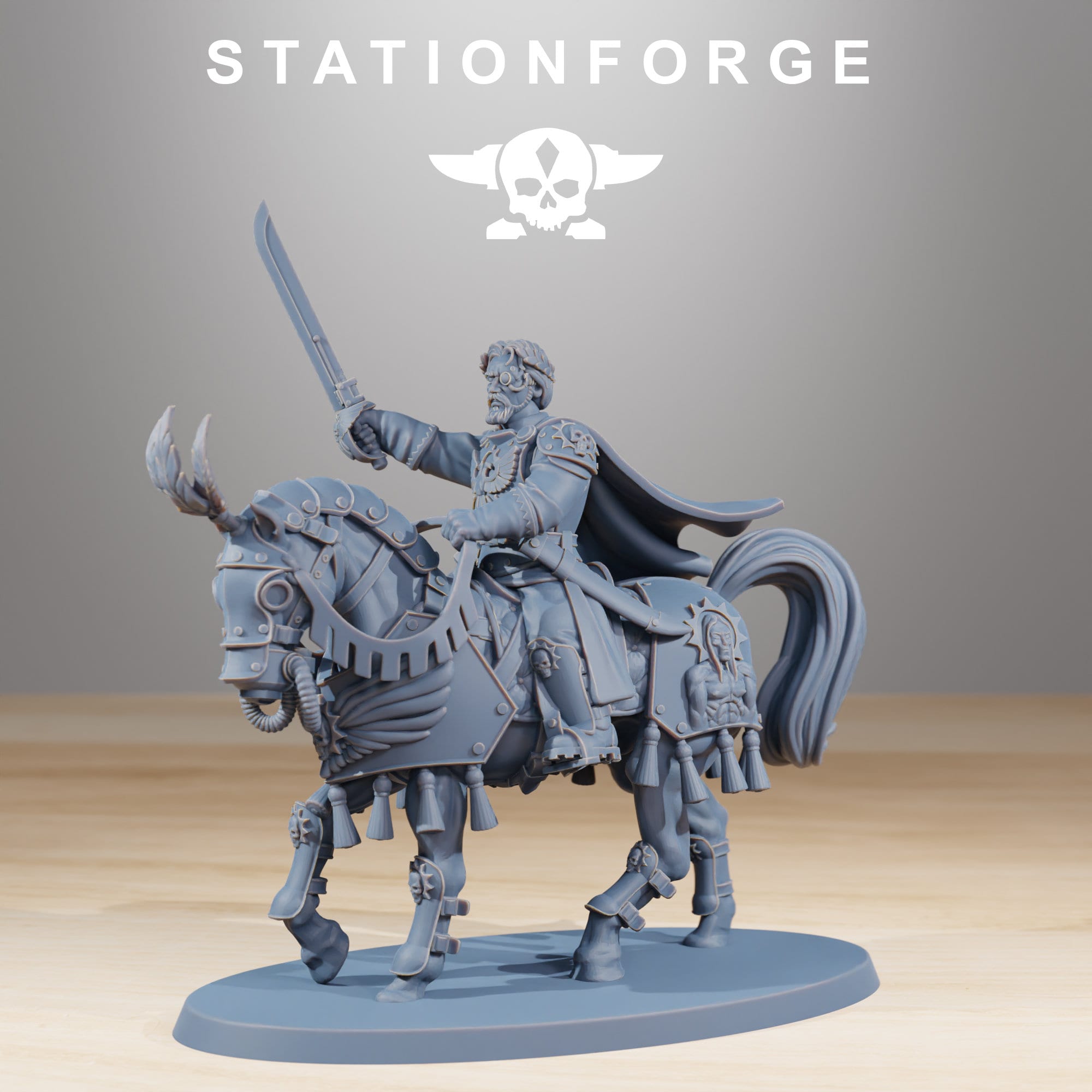 Nation Guard Cavalry Commanders - StationForge - Sigmarite Boutique