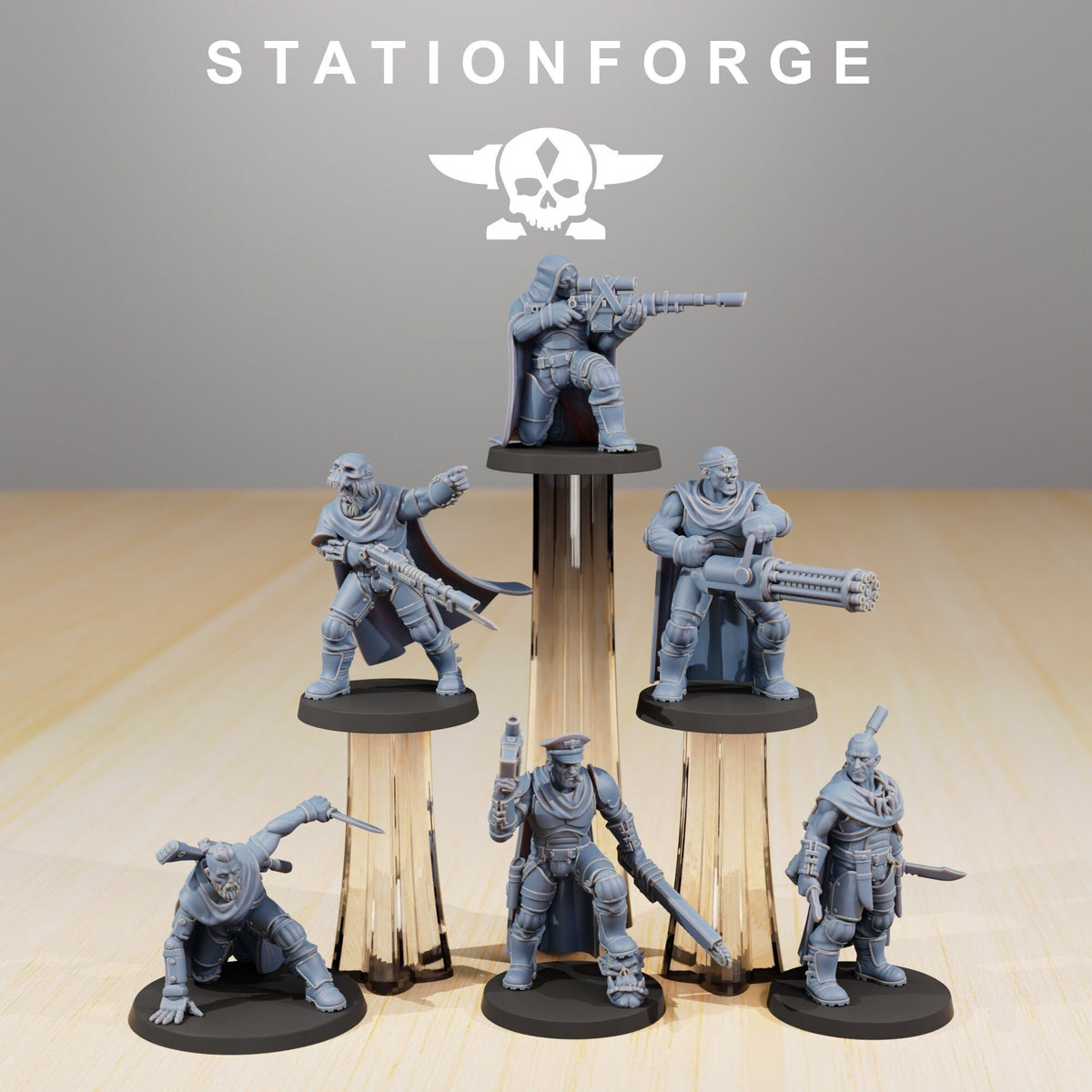 Nation Guard Orkaz Hunter - StationForge - Sigmarite Boutique