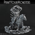 Necromancer and Mount - Print Your Monsters - Sigmarite Boutique