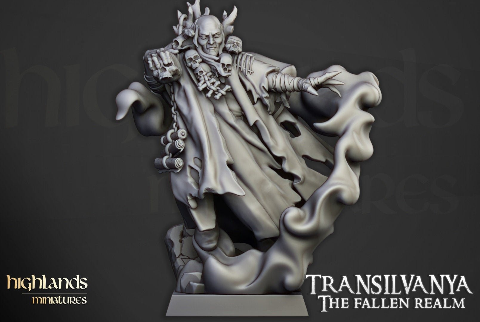 Necromancer - Highlands Miniatures - Sigmarite Boutique
