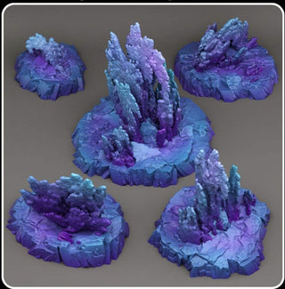 Neptunian Rocks - Fantastic Plants and Rocks - Print Your Monsters - Sigmarite Boutique