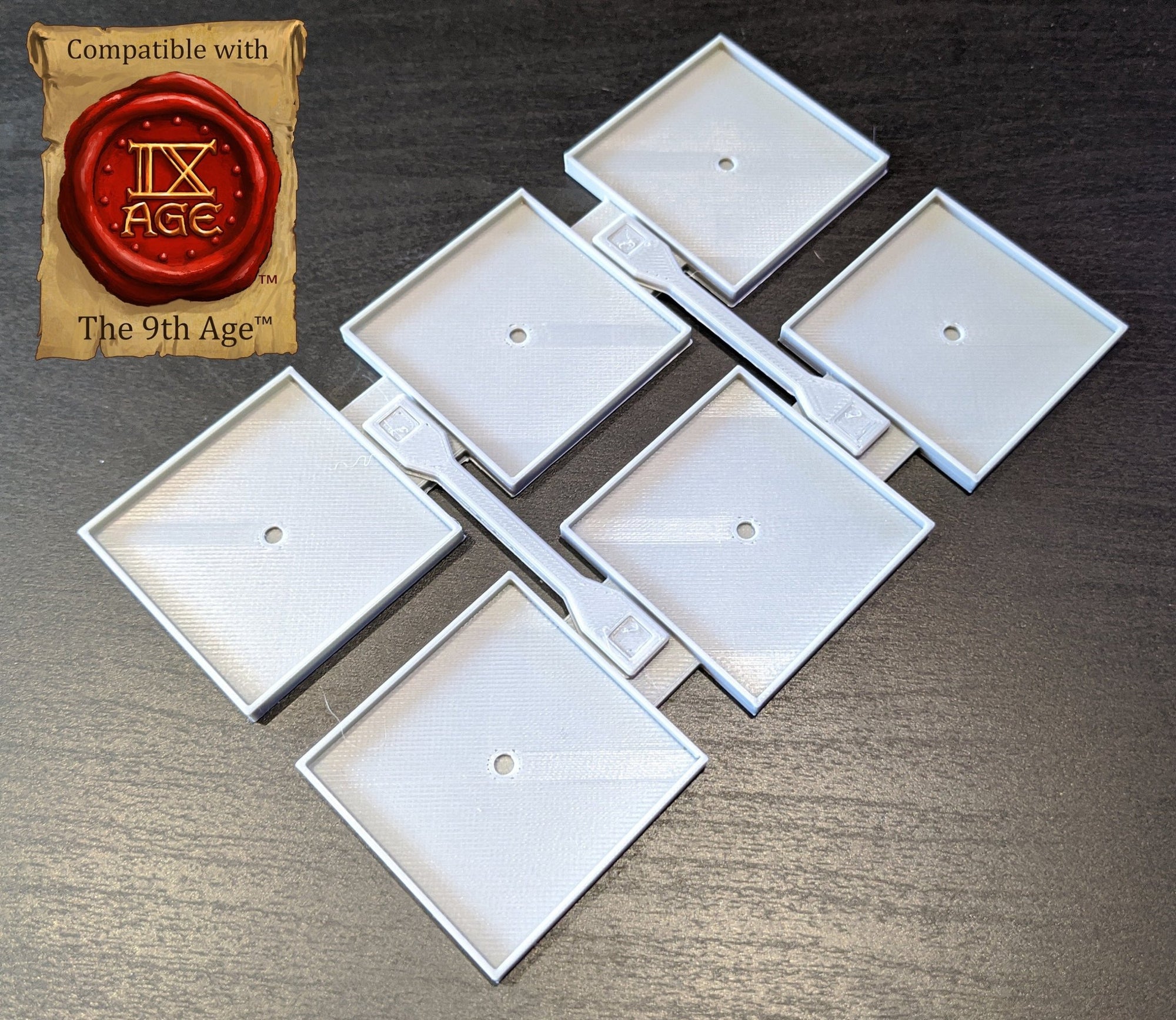 Ninth Age Skirmish Trays - Magnet ready! - Sigmarite Boutique