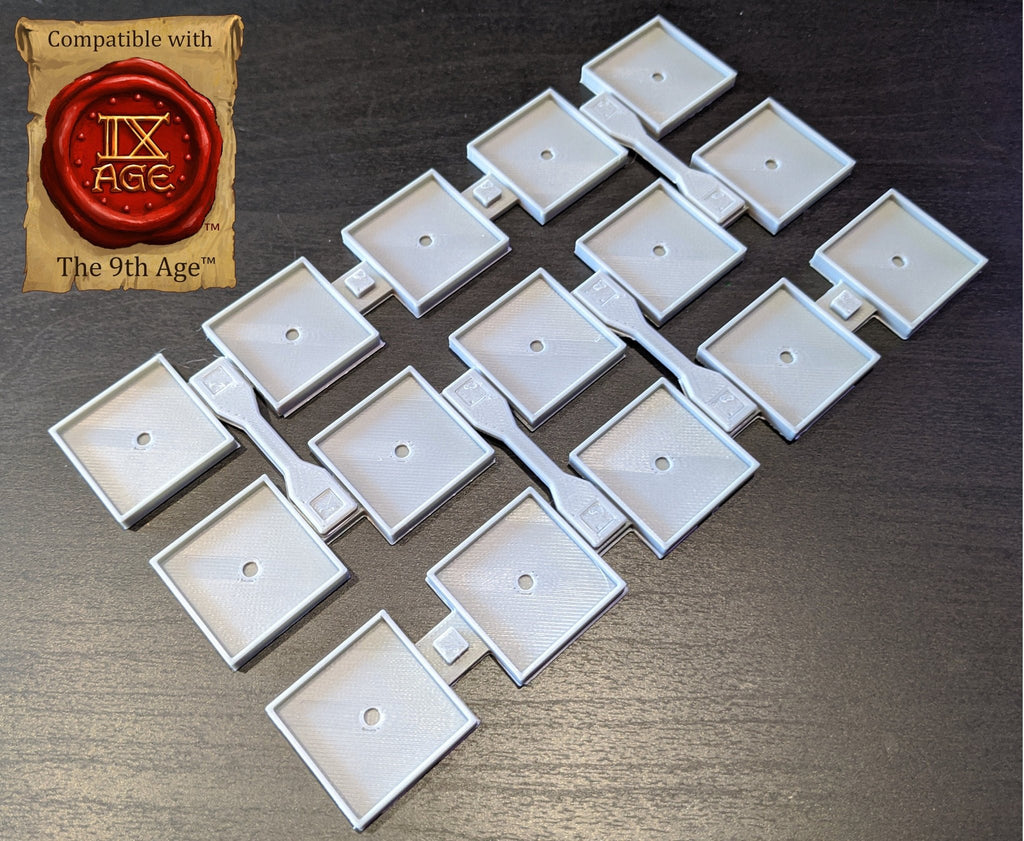 Ninth Age Skirmish Trays - Magnet ready! - Sigmarite Boutique