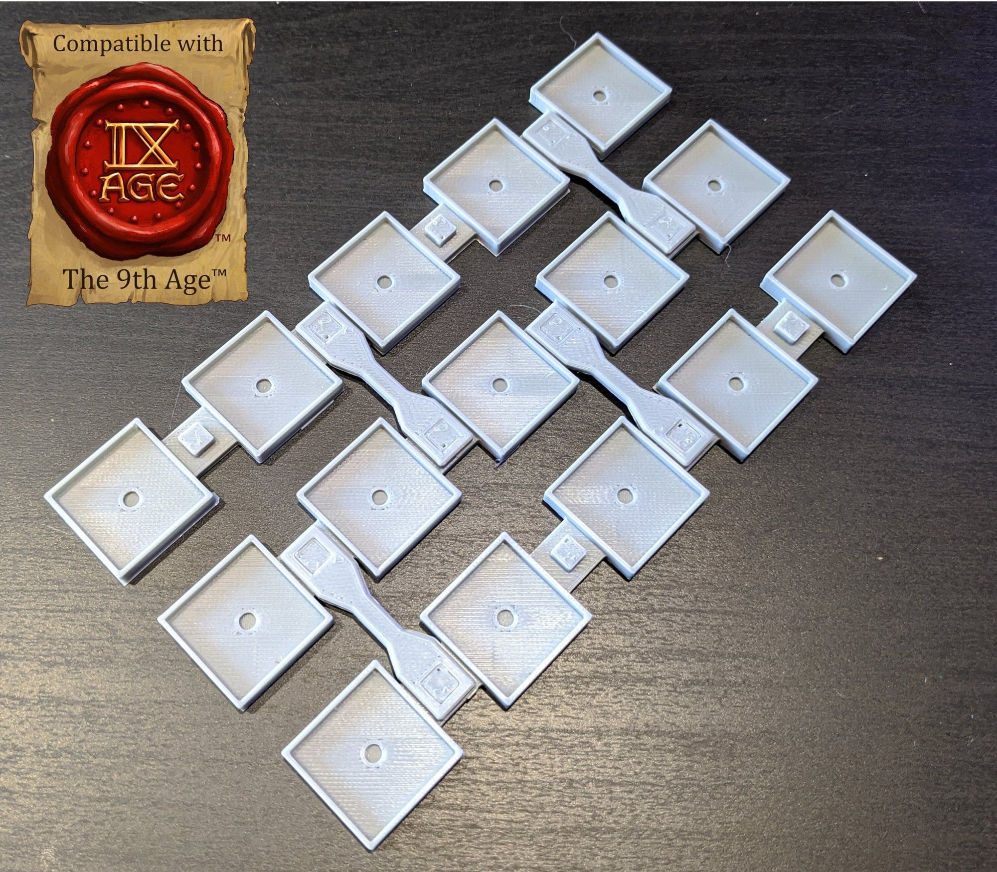 Ninth Age Skirmish Trays - Magnet ready! - Sigmarite Boutique