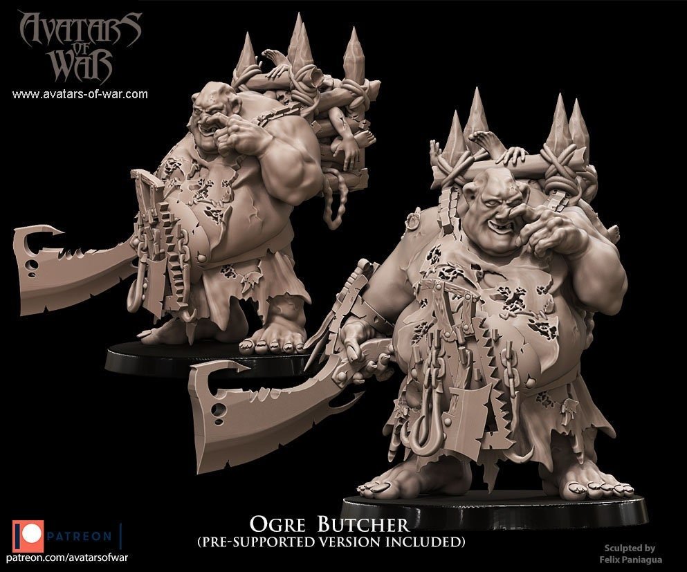 Ogre Butcher - Avatars of War - Sigmarite Boutique