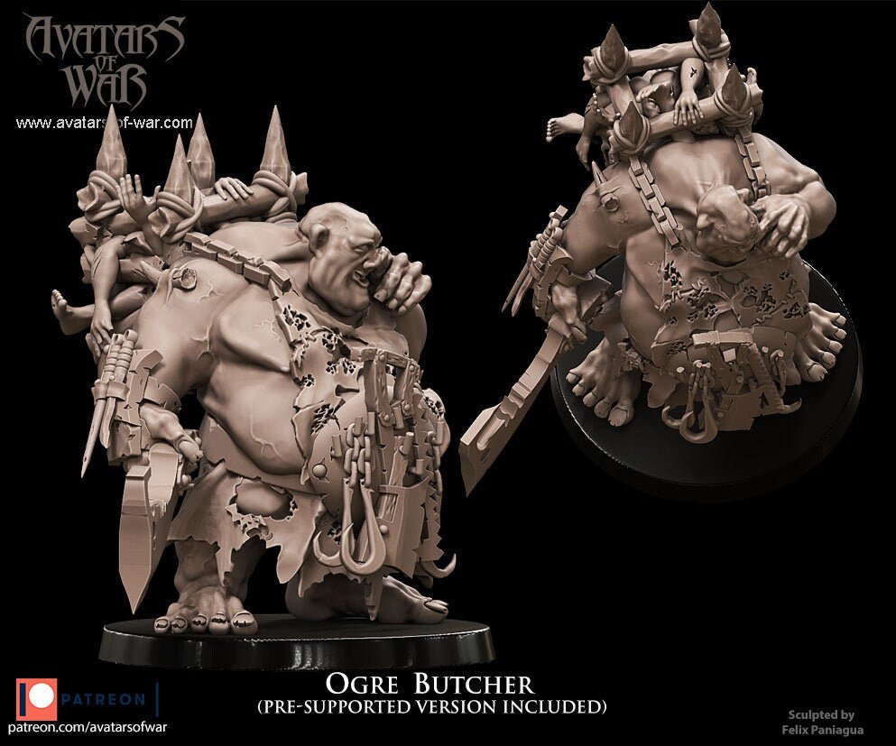 Ogre Butcher - Avatars of War - Sigmarite Boutique