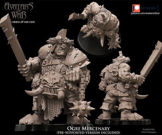 Ogre Mercenary - Avatars of War - Sigmarite Boutique