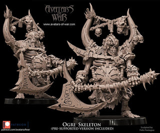 Ogre Skeleton - Avatars of War - Sigmarite Boutique