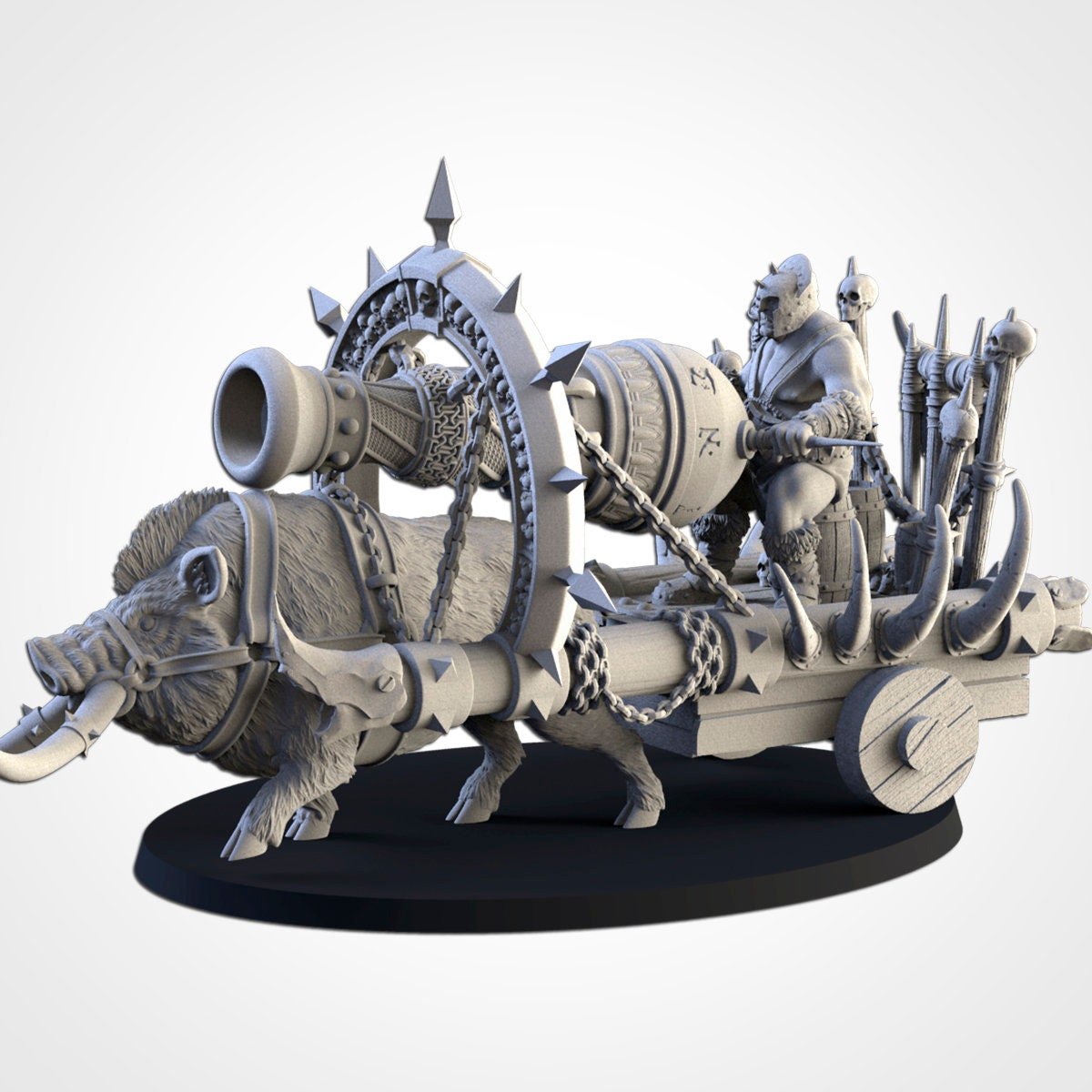 Ogre Thunder Cannon - Northern Ogres - Txarli Factory - Sigmarite Boutique