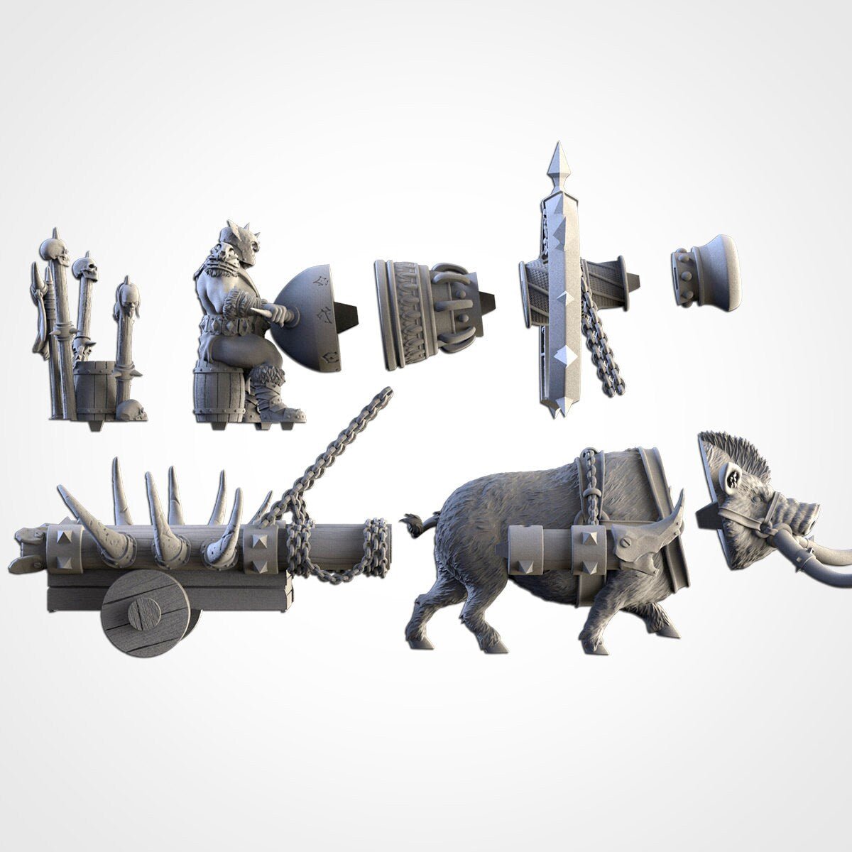 Ogre Thunder Cannon - Northern Ogres - Txarli Factory - Sigmarite Boutique