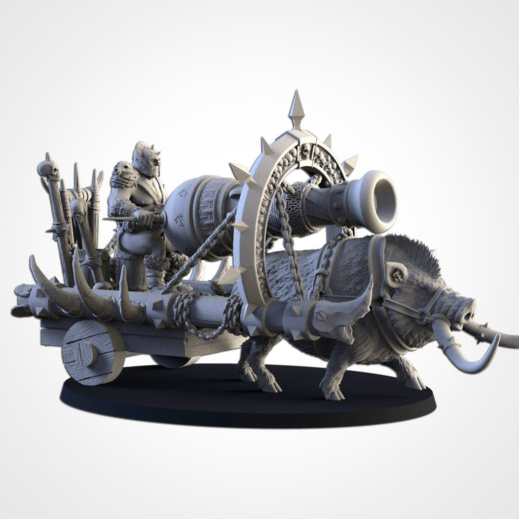 Ogre Thunder Cannon - Northern Ogres - Txarli Factory - Sigmarite Boutique