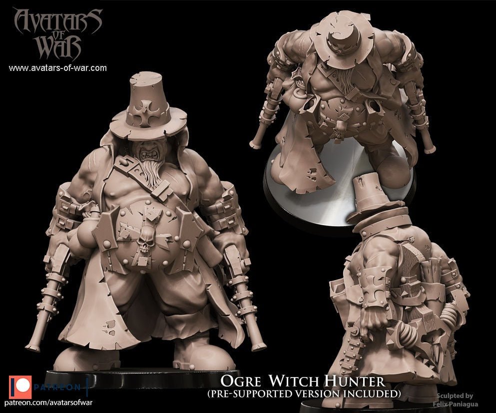 Ogre Witch Hunter - Avatars of War - Sigmarite Boutique