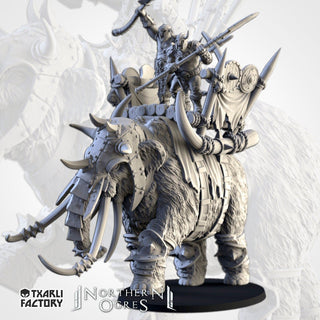 Ogres on Mammoth - Northern Ogres - Txarli Factory - Sigmarite Boutique