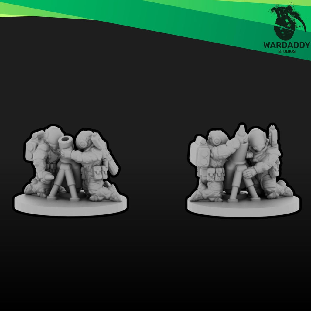 Orbital Marines Strike Team - 10mm Epic Scale Sci-Fi Army - Resin Infantry with Optional Multibases- Wardaddy Studios - Sigmarite Boutique