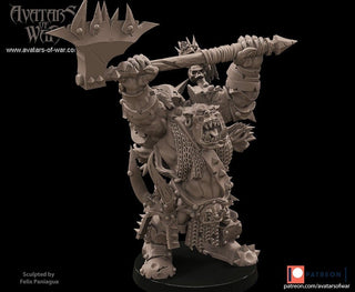 Orc Bosses - Avatars of War - Sigmarite Boutique
