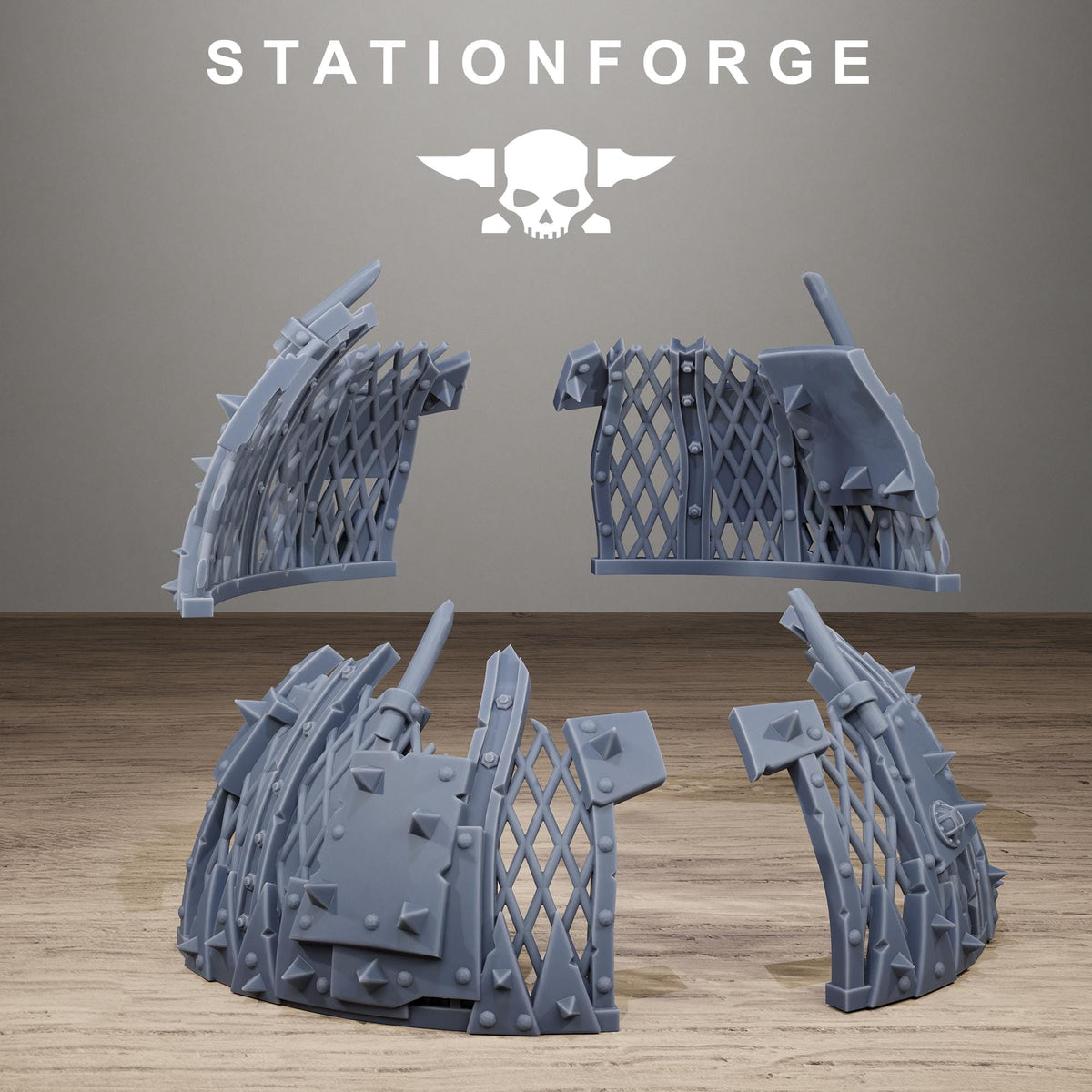 Orkaz Arena - Resin Terrain Piece and Gladiator Pit Terrain for Sci-Fi Wargaming Terrain - StationForge - Sigmarite Boutique