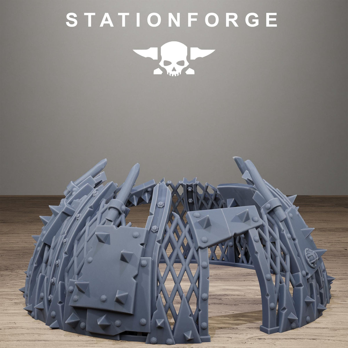 Orkaz Arena - Resin Terrain Piece and Gladiator Pit Terrain for Sci-Fi Wargaming Terrain - StationForge - Sigmarite Boutique