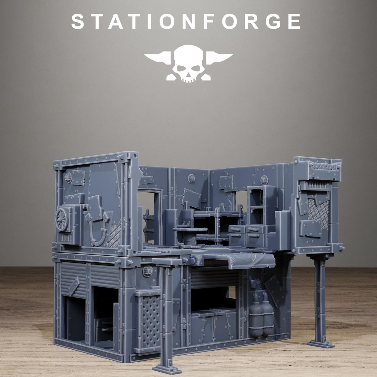 Orkaz Armory - Resin Terrain for Sci-Fi Wargaming - StationForge - Sigmarite Boutique