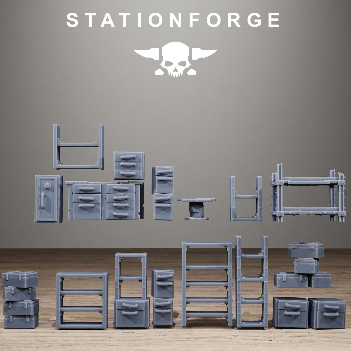 Orkaz Armory - Resin Terrain for Sci-Fi Wargaming - StationForge - Sigmarite Boutique