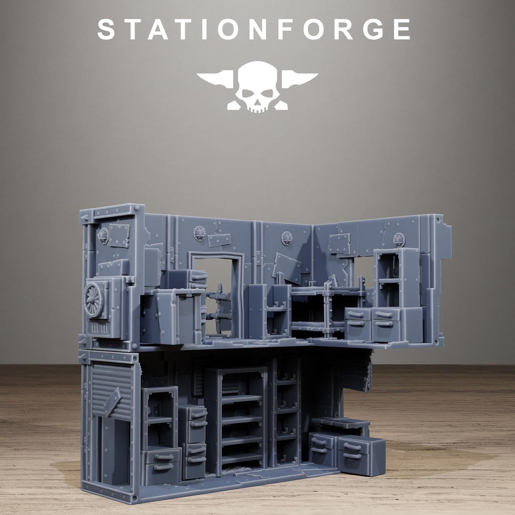 Orkaz Armory - Resin Terrain for Sci-Fi Wargaming - StationForge - Sigmarite Boutique