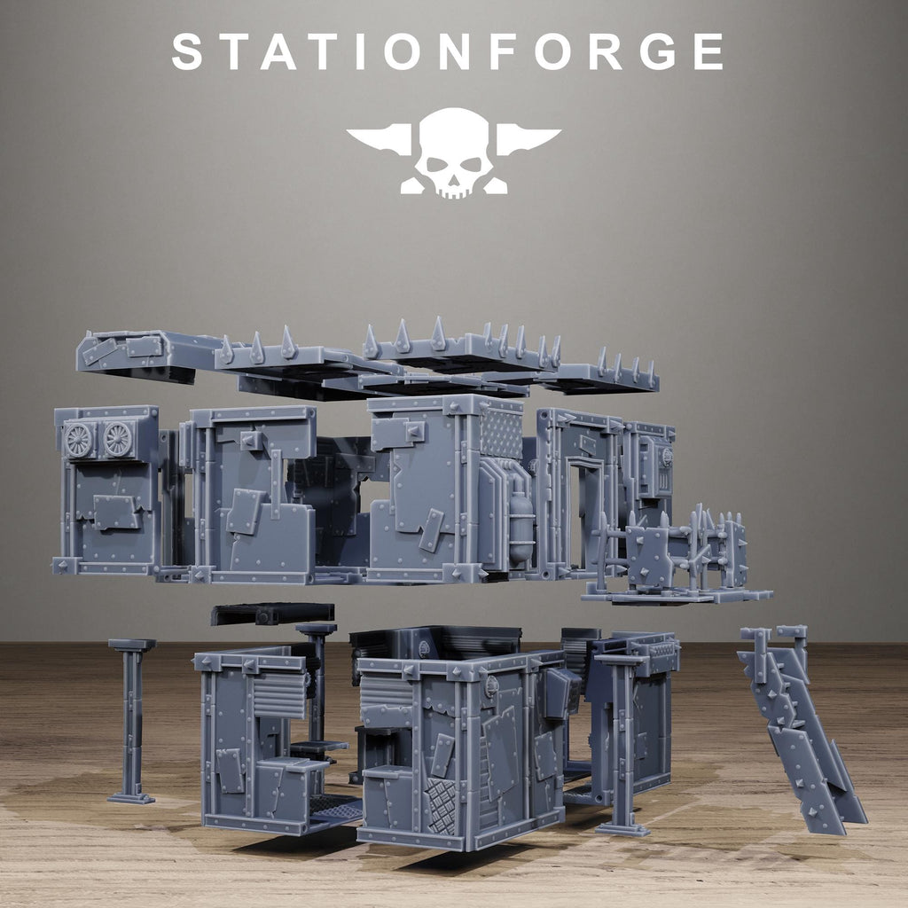 Orkaz Armory - Resin Terrain for Sci-Fi Wargaming - StationForge - Sigmarite Boutique