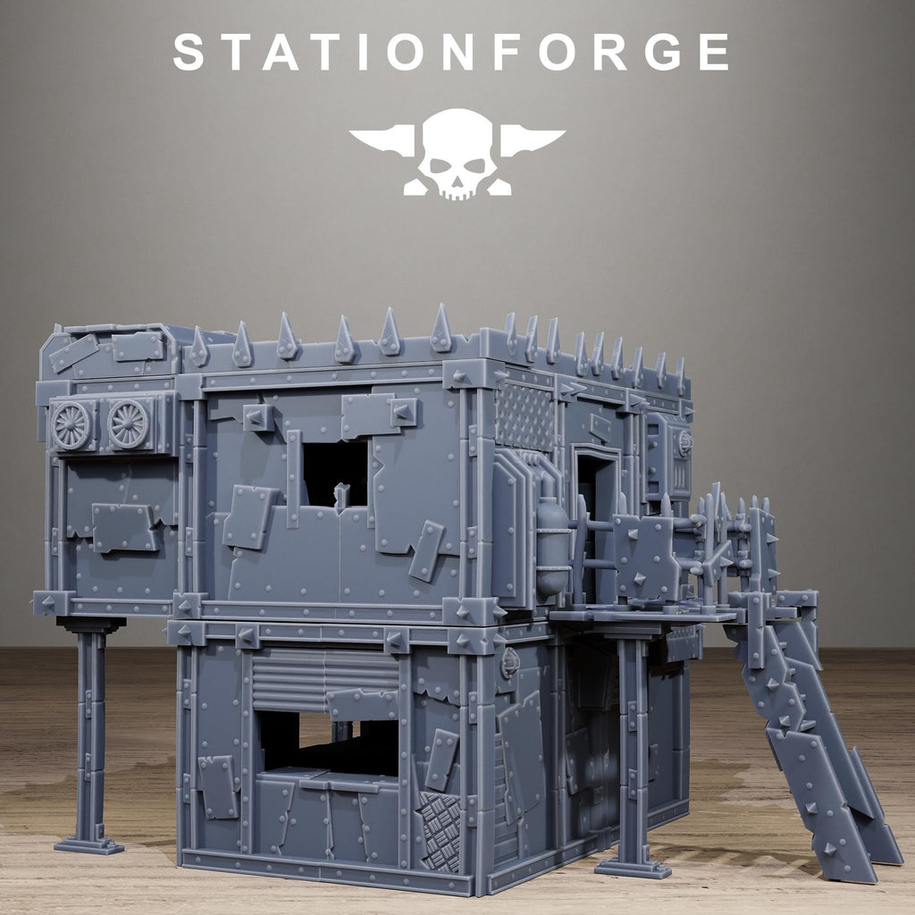 Orkaz Armory - Resin Terrain for Sci-Fi Wargaming - StationForge - Sigmarite Boutique