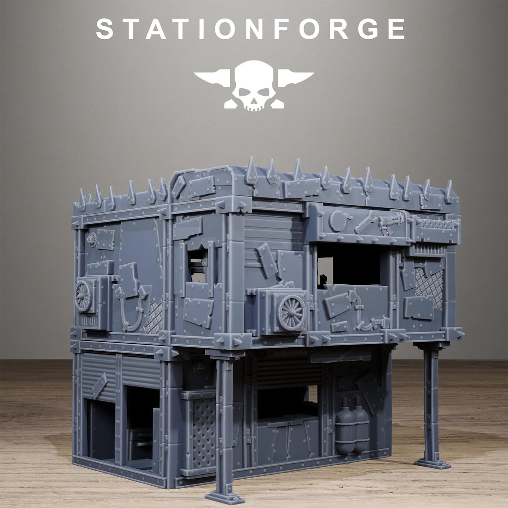 Orkaz Armory - Resin Terrain for Sci-Fi Wargaming - StationForge - Sigmarite Boutique