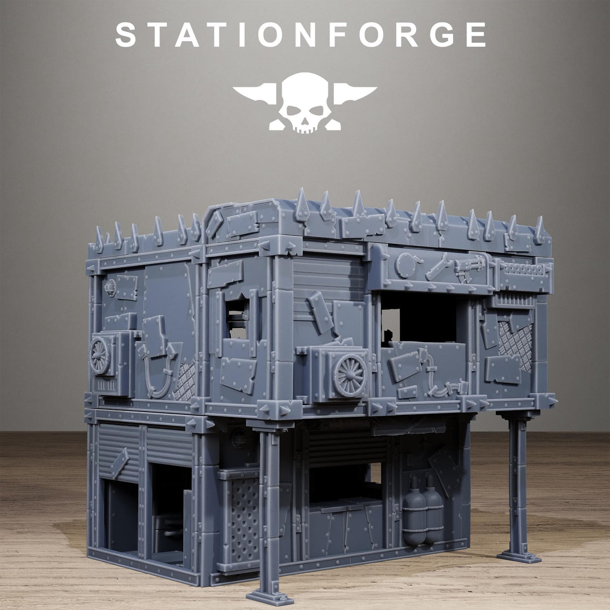 Orkaz Armory - Resin Terrain for Sci-Fi Wargaming - StationForge - Sigmarite Boutique