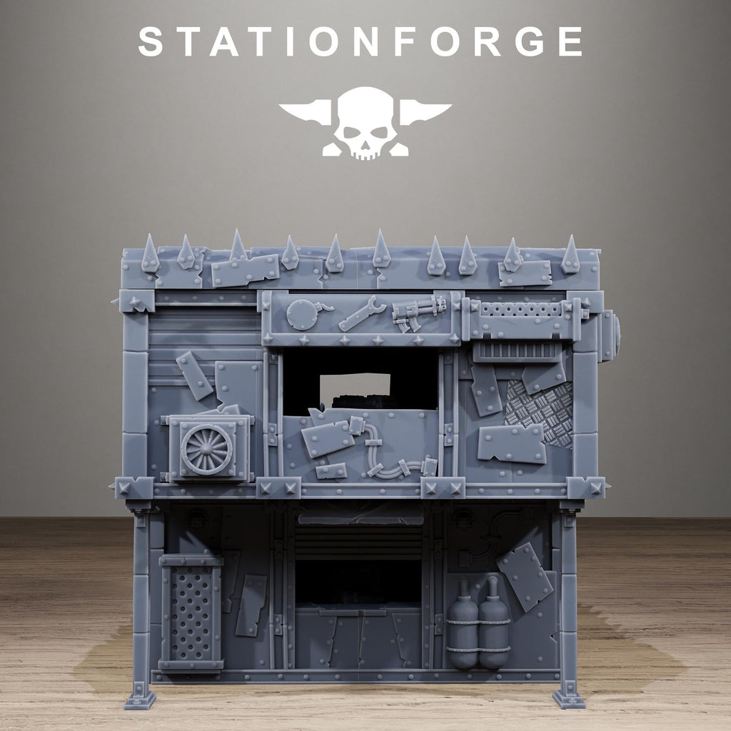 Orkaz Armory - Resin Terrain for Sci-Fi Wargaming - StationForge - Sigmarite Boutique