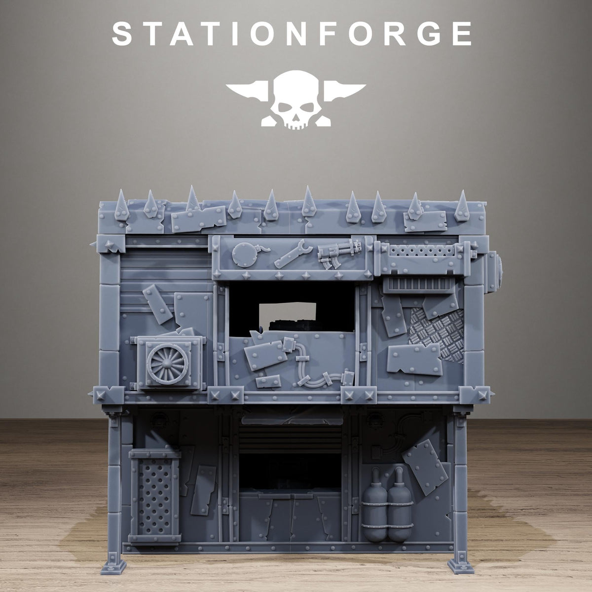 Orkaz Armory - Resin Terrain for Sci-Fi Wargaming - StationForge - Sigmarite Boutique