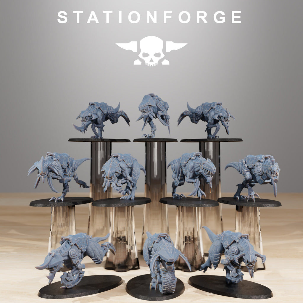 Orkaz Beast Riders - StationForge - Sigmarite Boutique