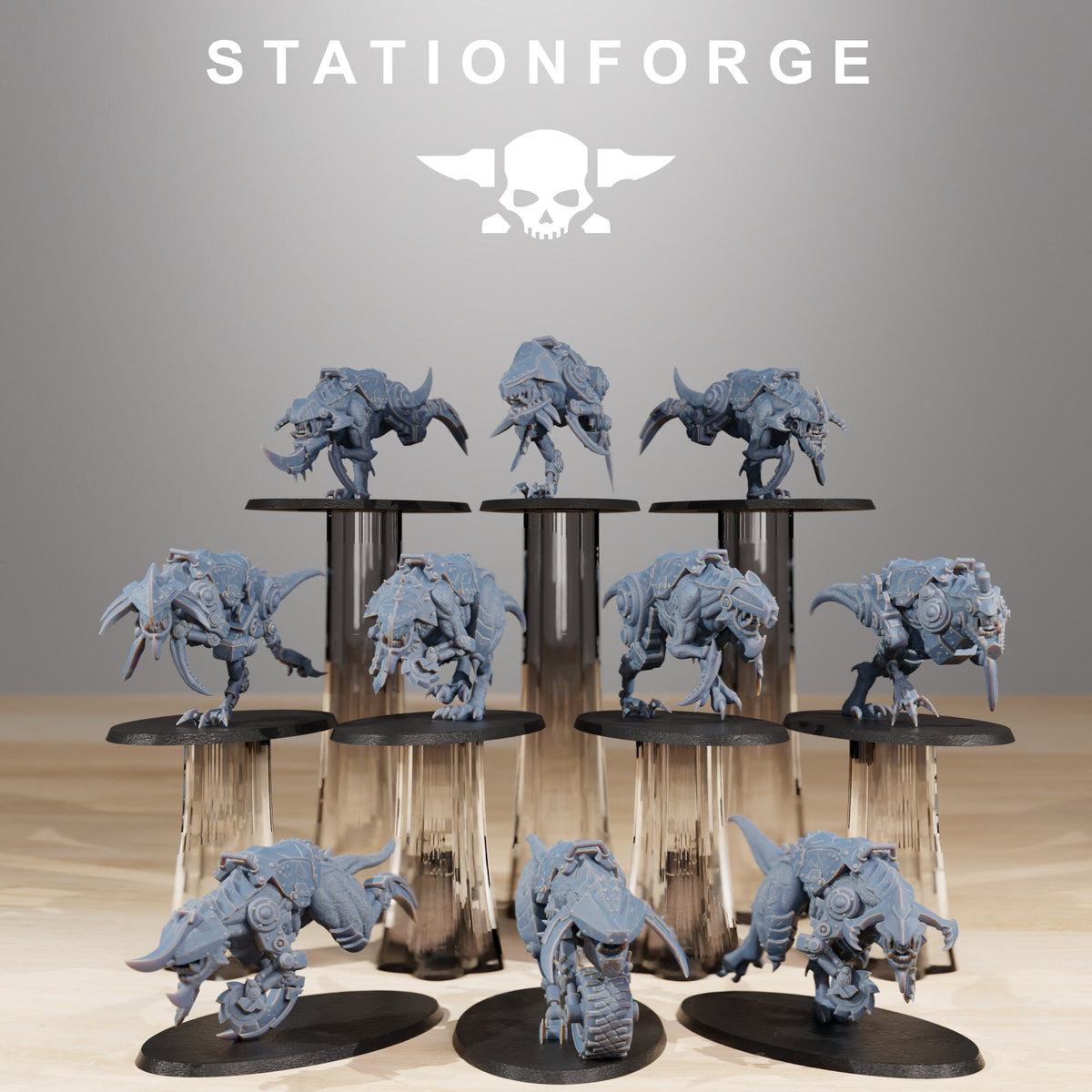 Orkaz Beast Riders - StationForge - Sigmarite Boutique