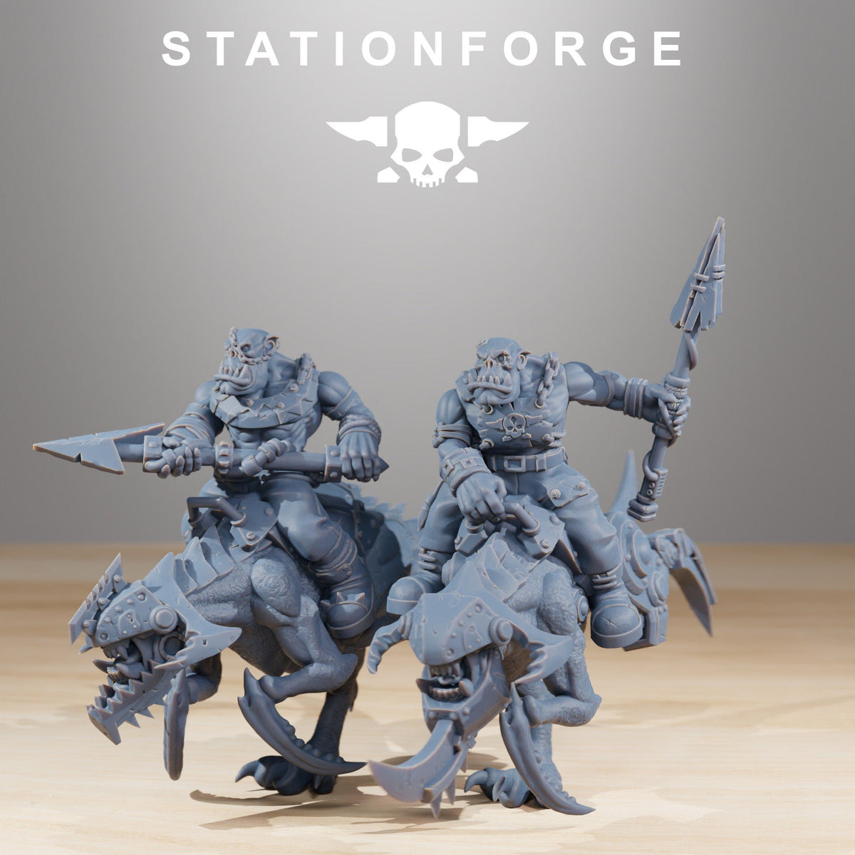 Orkaz Beast Riders - StationForge - Sigmarite Boutique