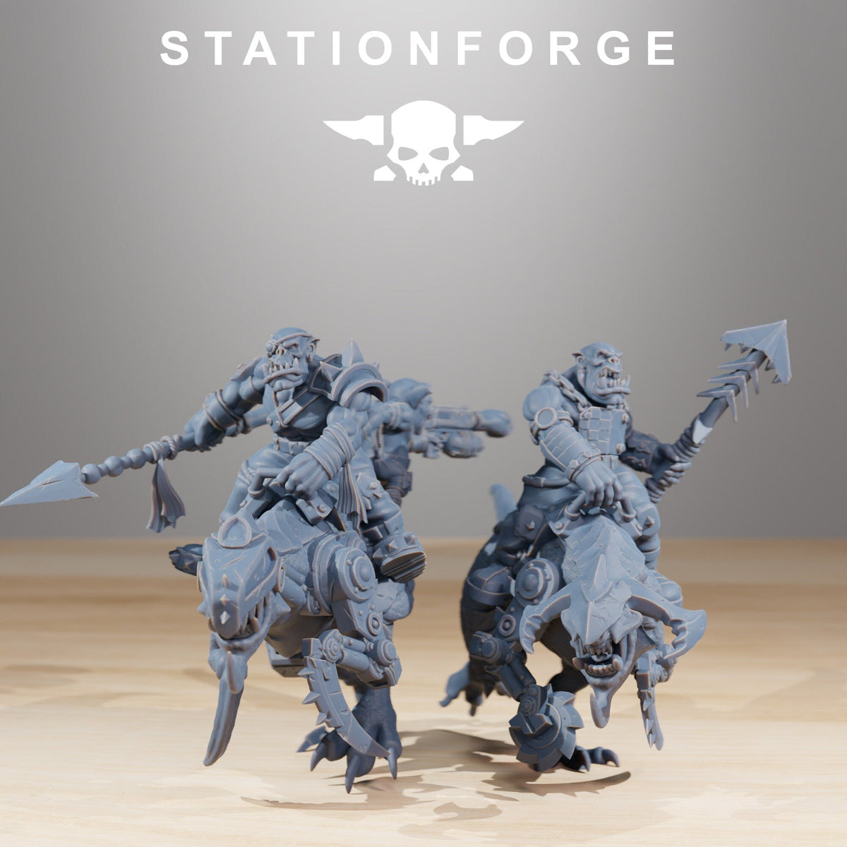 Orkaz Beast Riders - StationForge - Sigmarite Boutique