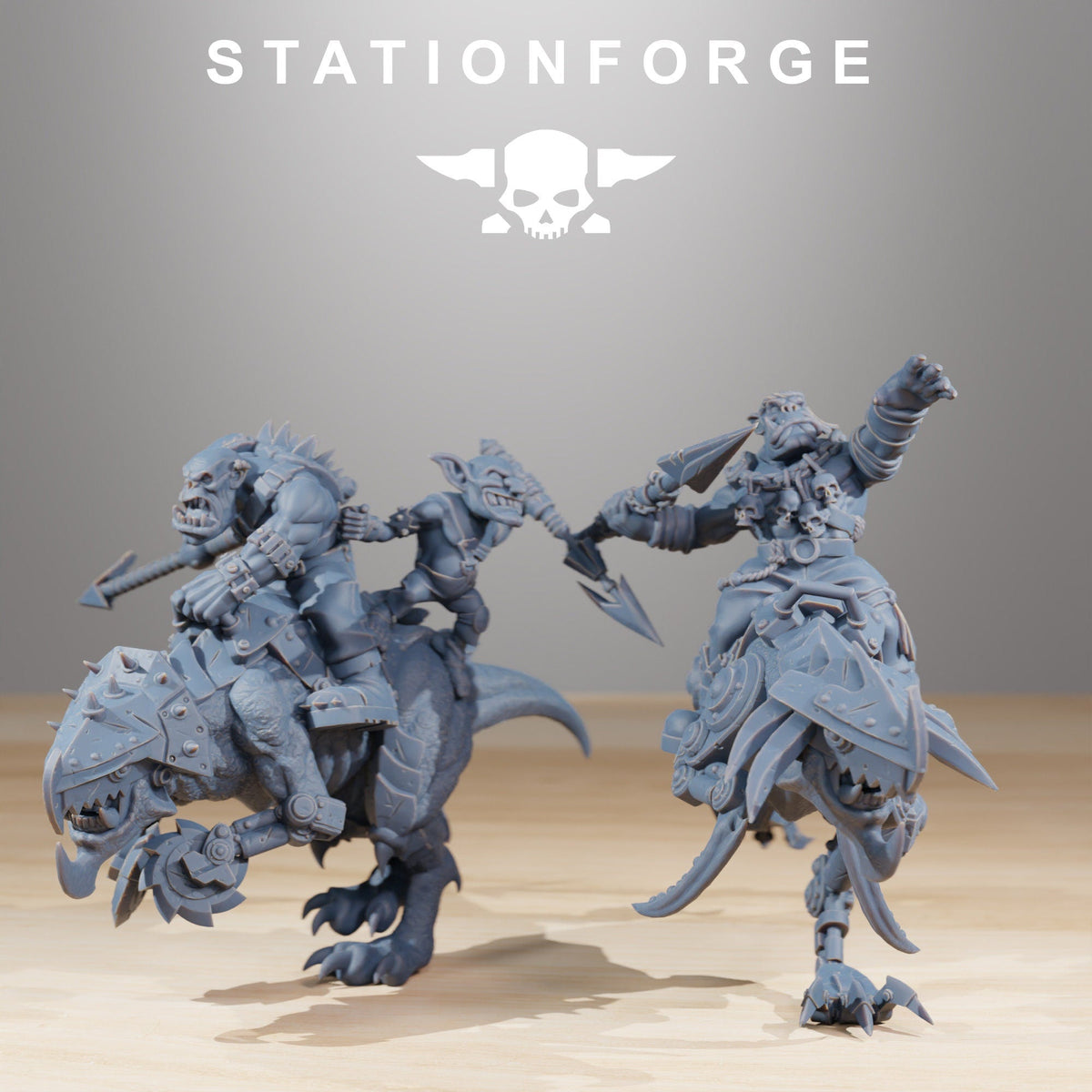 Orkaz Beast Riders - StationForge - Sigmarite Boutique