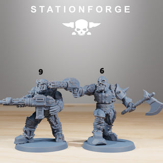 Orkaz Berserkers - StationForge - Sigmarite Boutique