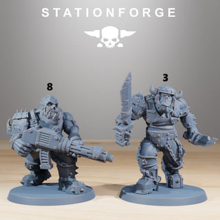 Orkaz Berserkers - StationForge - Sigmarite Boutique