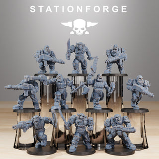 Orkaz Berserkers - StationForge - Sigmarite Boutique