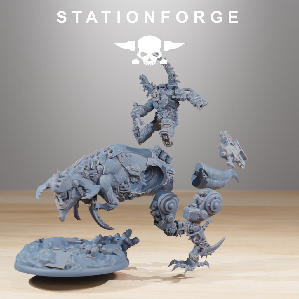 Orkaz Boss Rider - StationForge - Sigmarite Boutique