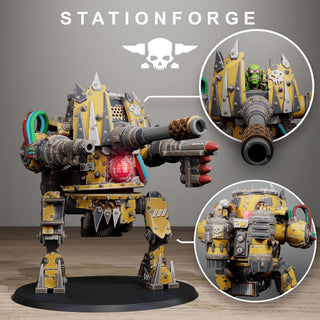 Orkaz Chicken Walker - Sci-Fi Resin Ork Walker Miniature - StationForge - Sigmarite Boutique