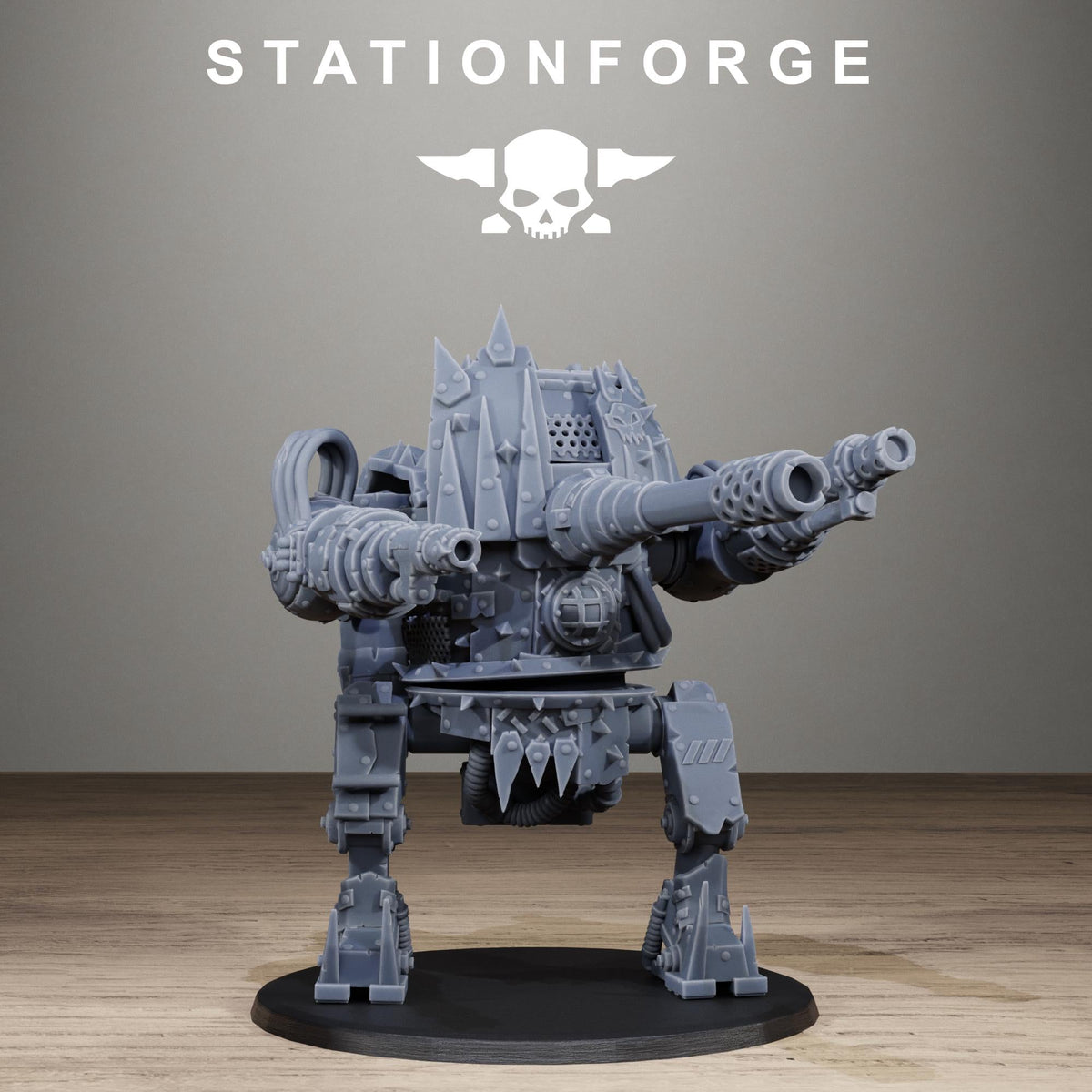 Orkaz Chicken Walker - Sci-Fi Resin Ork Walker Miniature - StationForge - Sigmarite Boutique