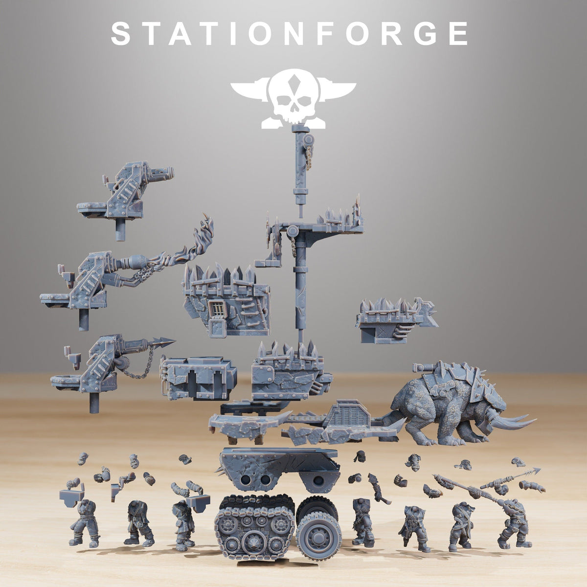 Orkaz Death Mounta - StationForge - Sigmarite Boutique