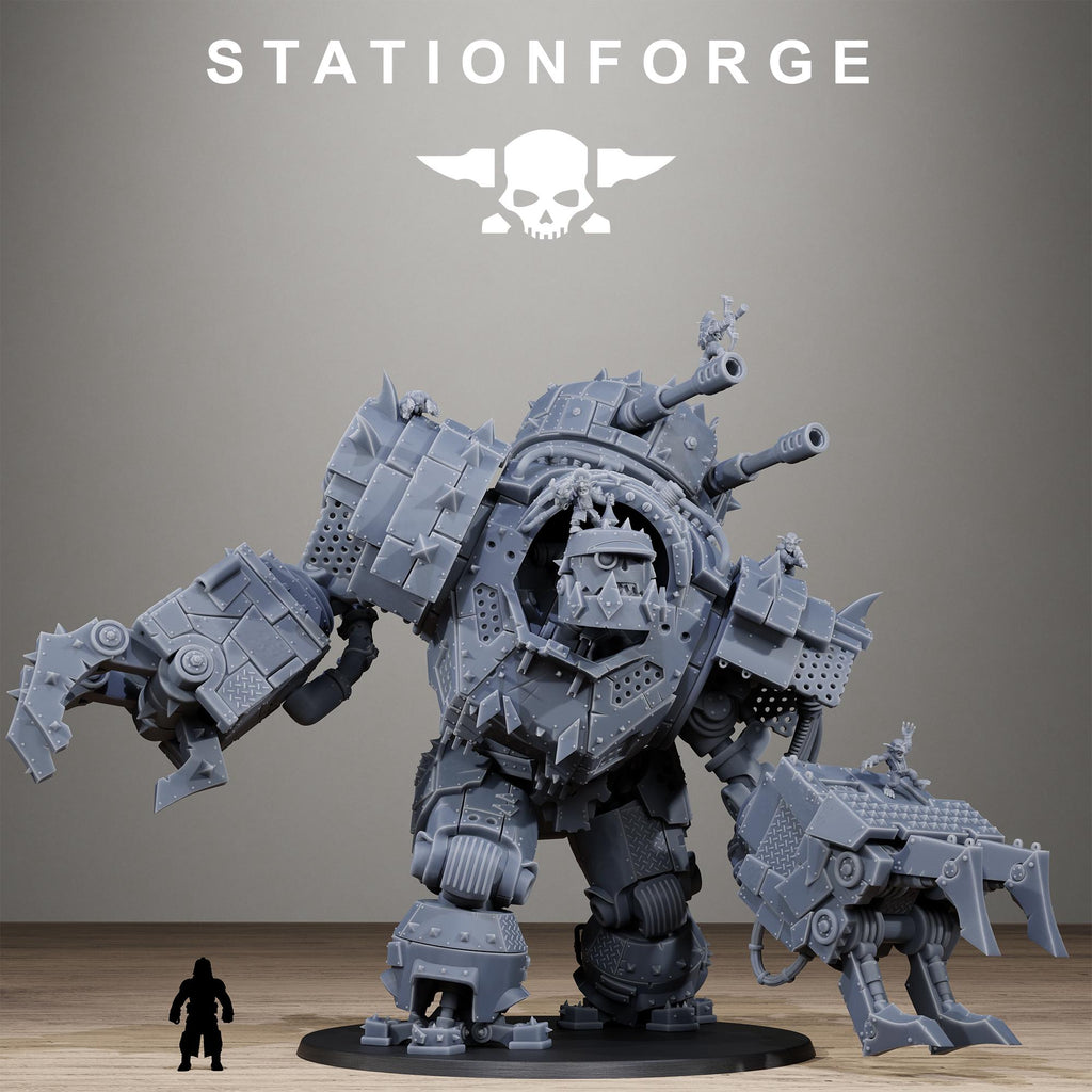 Orkaz Giant Massive Resin Walker for Sci Fi Wargaming & Tabletop Gaming - StationForge - Sigmarite Boutique